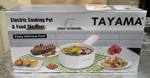 Electric Cooking Pot & Food Steamer