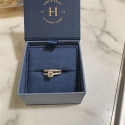 Engagement Ring and Band