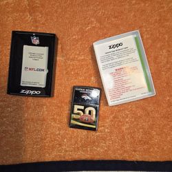 Broncos Zippo