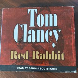 Red Rabbit by Tom Clancy Audio Book on Compact Disc, 5 CD Novel, 6 Hours.