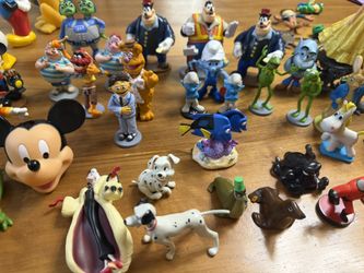 Disney and  Figurine Collection 78 pieces 