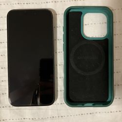 Like New: Unlocked iPhone 15 Pro 128gb With Case & Screen Protector & Cloth Cleaner