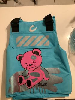 Cosplay Teddy Fake Bullet Proof Vest Costume 