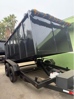 Smooth dump trailer