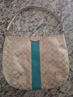 Coach shoulder purse.
