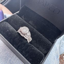 Engagement Ring And Wedding Band