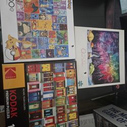 1000 Piece Puzzles And 500 Piece Puzzle