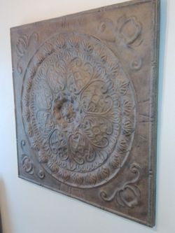 Ashley Furniture "Briony" Ceramic Mandala Medallion Wall Art Panel