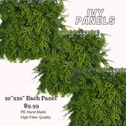 Ivy Walls Decor  20”x20” 