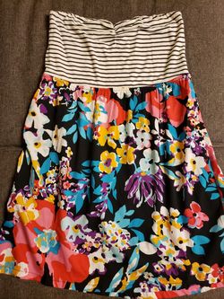 Roxy tube top short dress