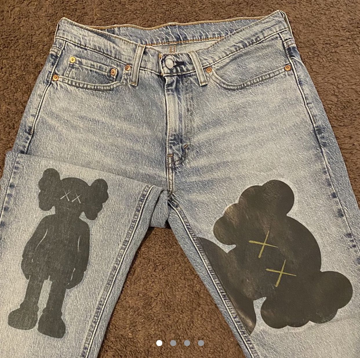 Custom Levi’s jeans