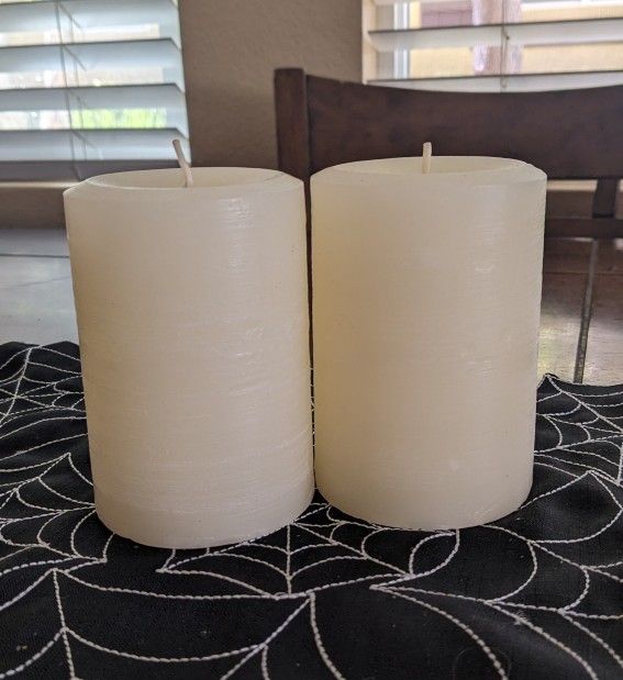 Pair Of Pillar Candles