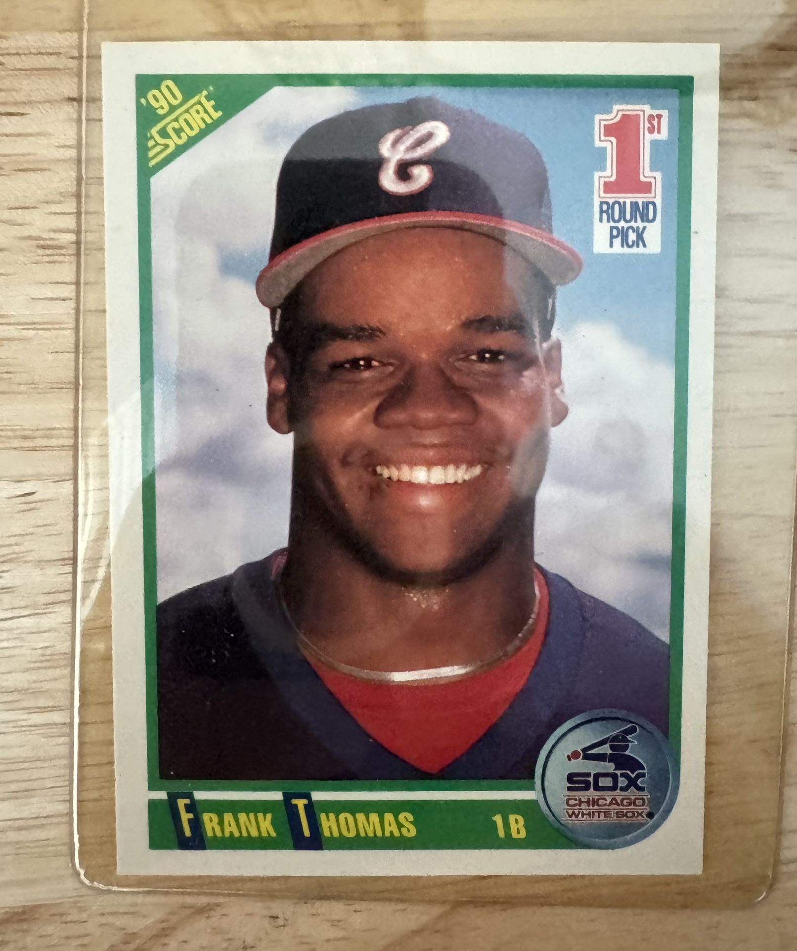 Frank Thomas Rookie 1990 Score Vintage #663