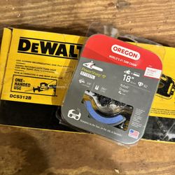 Best  Oregon chainsaw chain  *works on 18” dewalt*   PowerSharp