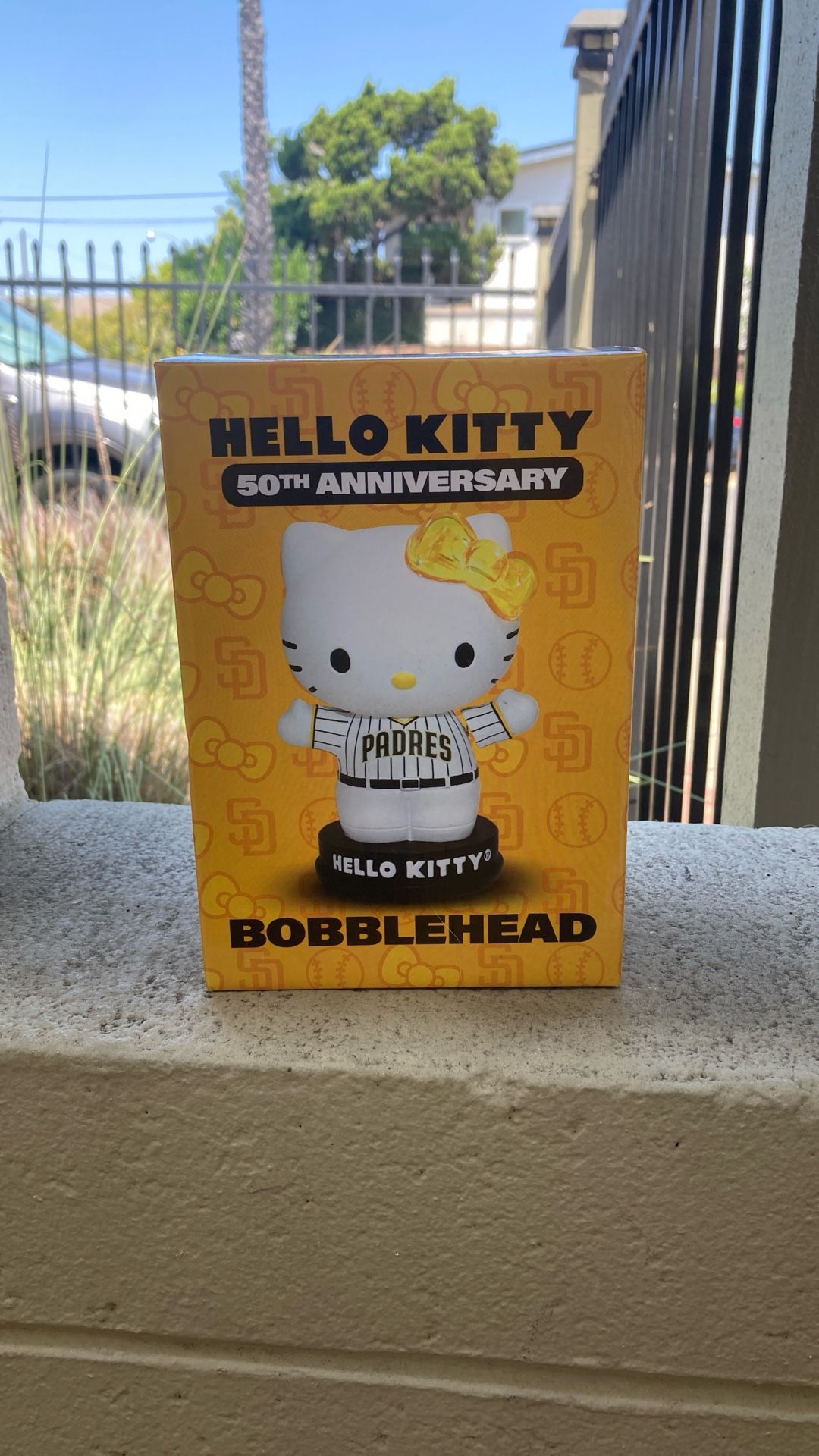 San Diego Padres Hello Kitty Bobblehead
