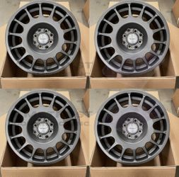 New Set 15 Inch Rims Wheels 15x7 +38 (4x100 & 4x114.3) CB: 73.1 Fits Honda Nissan Toyota