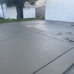 Concrete And Landscape Installation