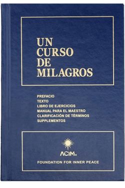 Un Curso de Milagros (Spanish Edition)