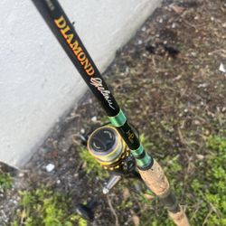 Diamond Precision fishing rod