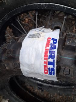 Parts Unlimited Motorcycle Inner Tube
