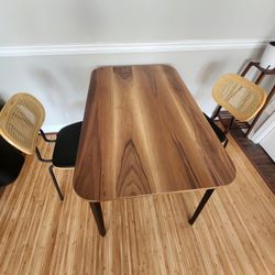 Wooden Table & Chairs