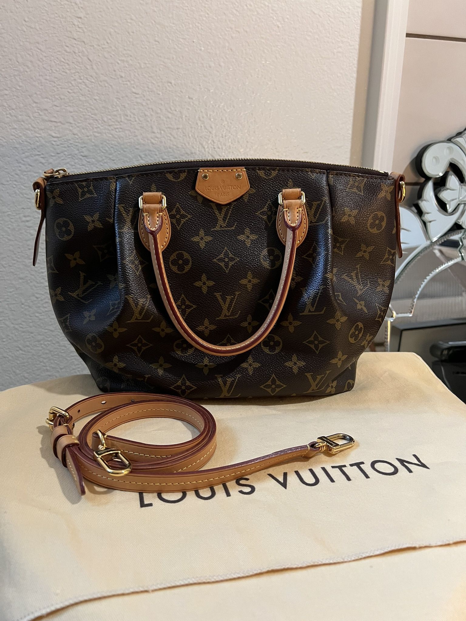 AUTHENTIC- Like New Louis Vuitton Turenne PM Monogram 