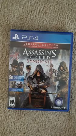 Assassin's Creed syndicate PS4 game
