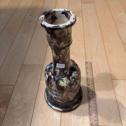 Tall Antique Clay Vase