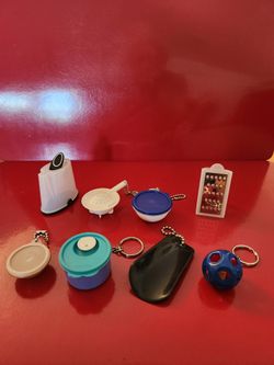 Tupperware Keychains & Miniatures