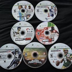 $20 Xbox 360 Sports Games