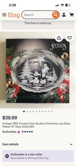 Holiday platters