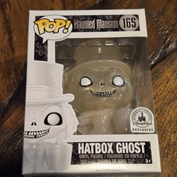 Funko Pop Haunted Mansion Hatbox Ghost