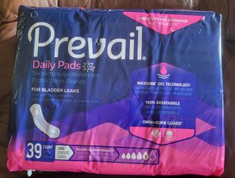 Prevail Bladder Pads 5 Absorbancy Long (39ct)