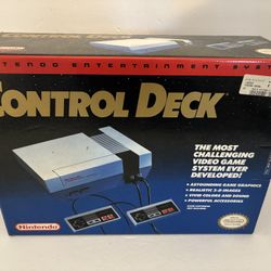 Nintendo NES Control Deck EMPTY BOX