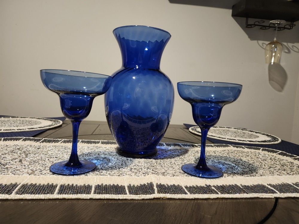 The Lot Of Sapphire Blue Home Decor