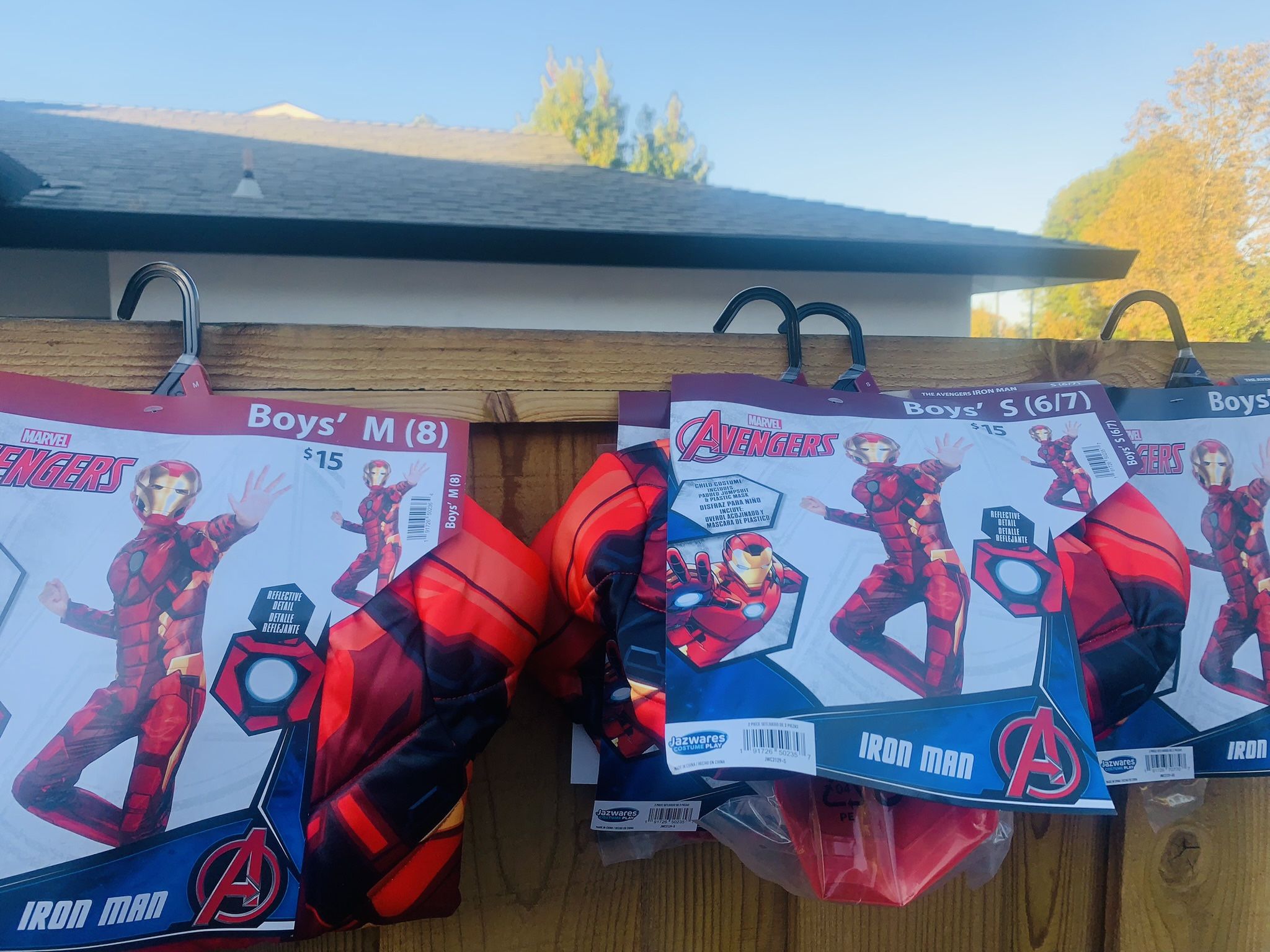 Boys Customs $10 Each