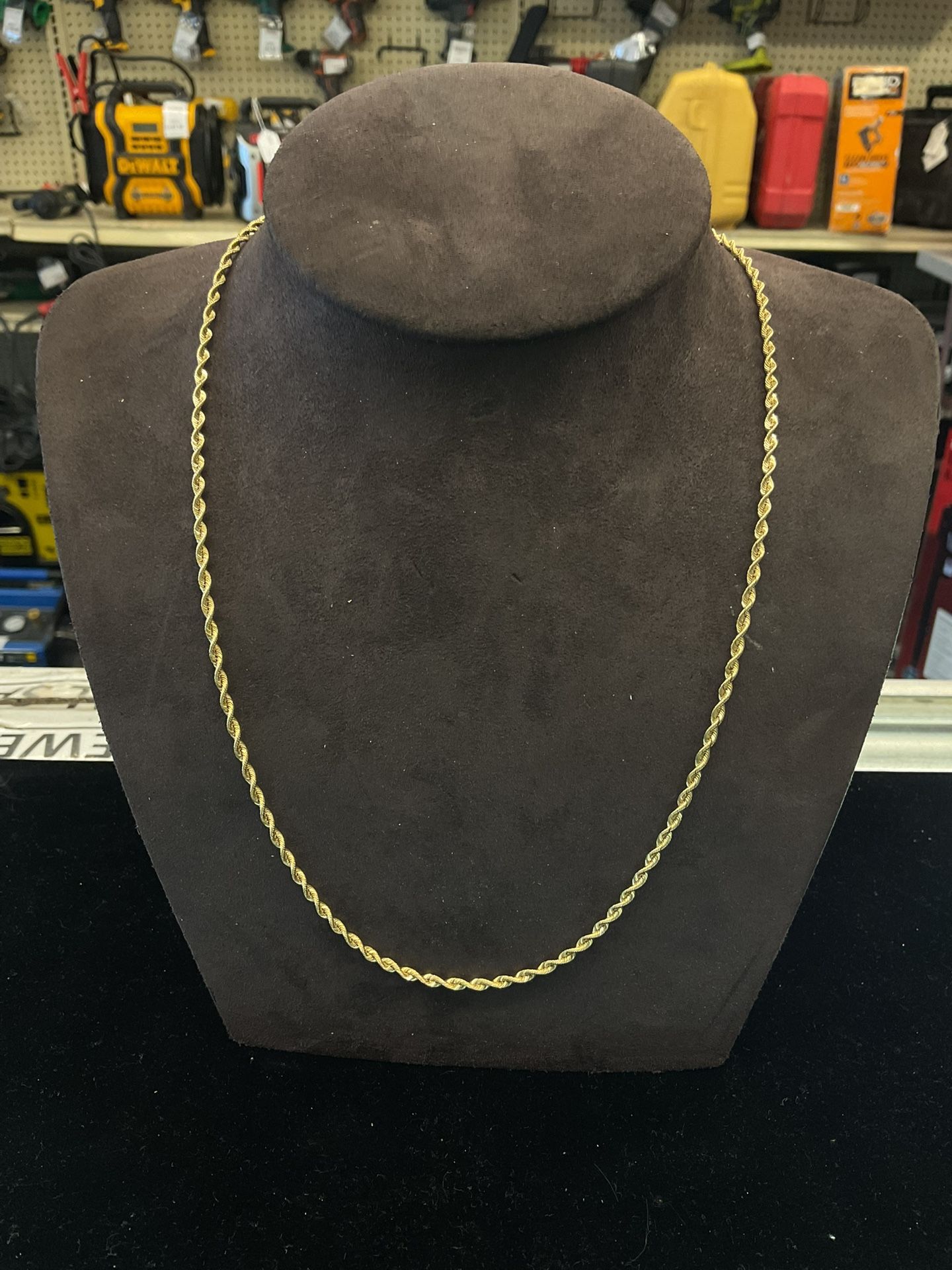 14KT Solid Rope Chain 38670-2