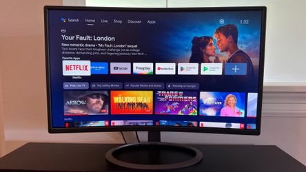 Sceptre 24” Curved 1080p 75Hz Monitor – HDMI/DP – Stand Included – READ