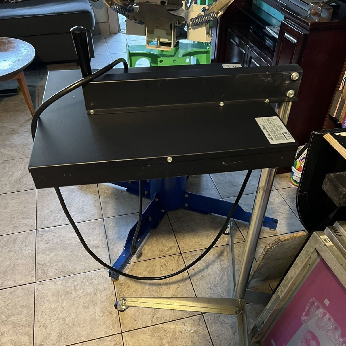 BBC Screen Print Flash Dryer