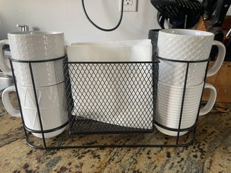 Mug And Napkin Holder