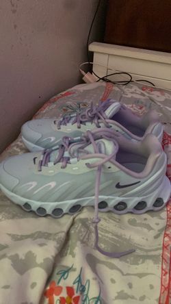 purple,blue nike shoes