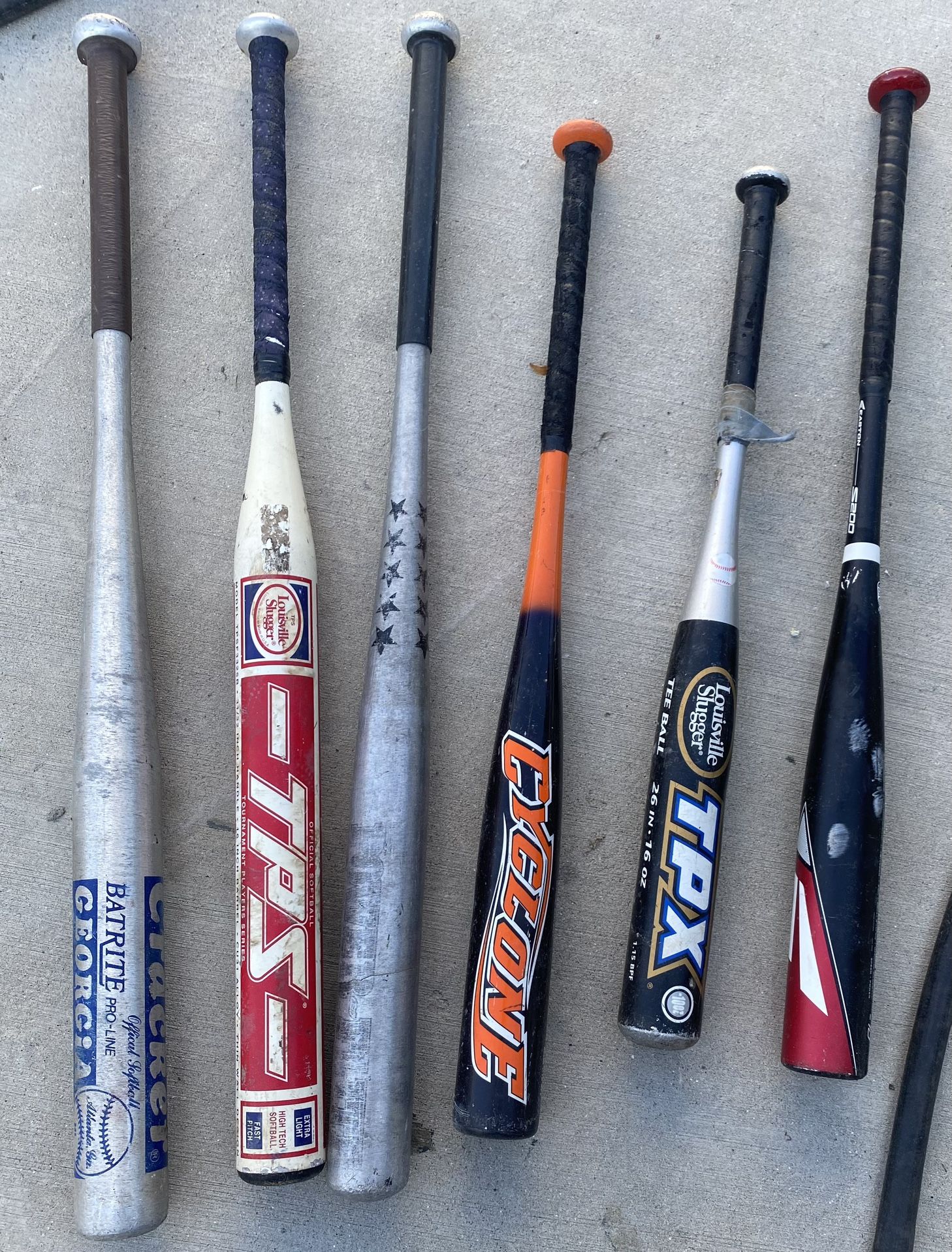 6-Baseball Bats