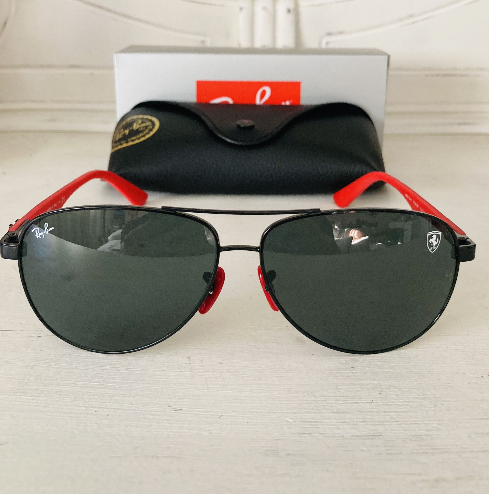 New RayBan Ferrari Sunglasses 🕶️