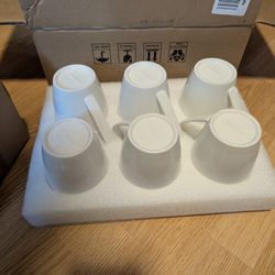 Set Of 6 Coffee Mugs New In Box