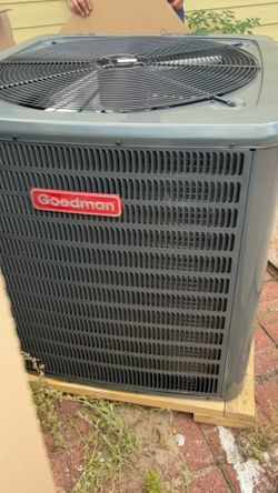 CONDENSER BRAND GOODMAN 4 TONS 15 SEER R32 WITH INSTALLATION INCLUDED