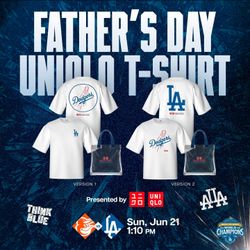 Father's Day Dodgers 6/21/26