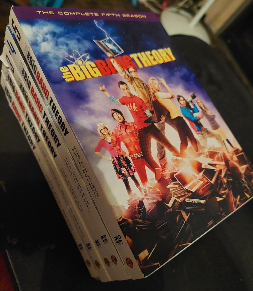 Selling As A Bundle Seasons 1-5 Of The Big Bang Theory