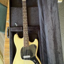 1978 Fender Musicmaster Bass – Vintage Short-Scale w/ Seymour Duncan Cool Rail + Hard Case