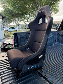 NRG bucket seat racing