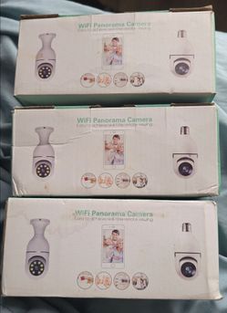 3 Light Bulb Security Cameras